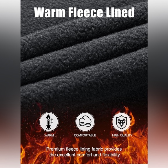 NWT FREE SOLDIER Fleece Lined Outdoor Snow Pants - Picture 2 of 9